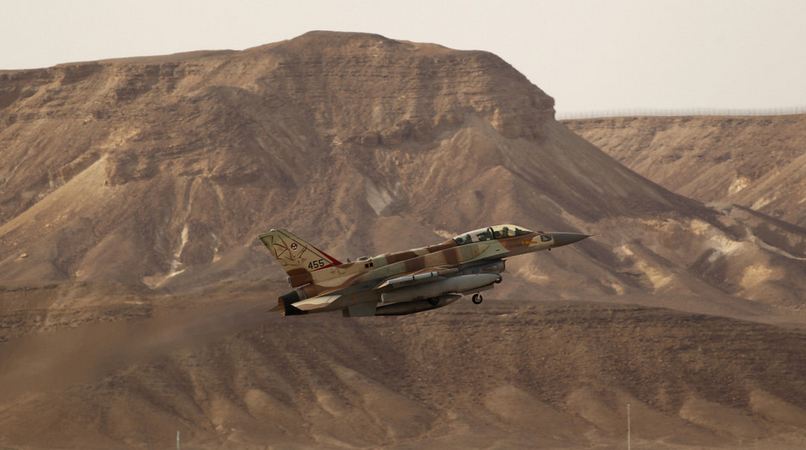 Gjuajtes F-16 izraelit ne kufi me Sirine